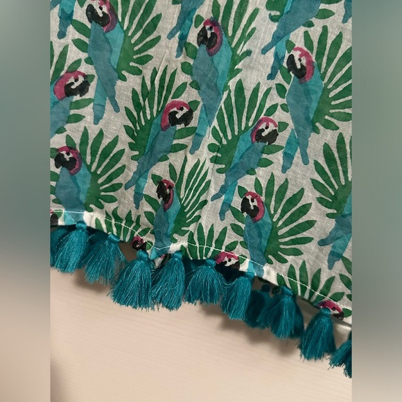 Roller Rabbit Parrot 100% Cotton Shirt - Picture 4 of 5